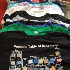 Set of young girls t-shirts (10)